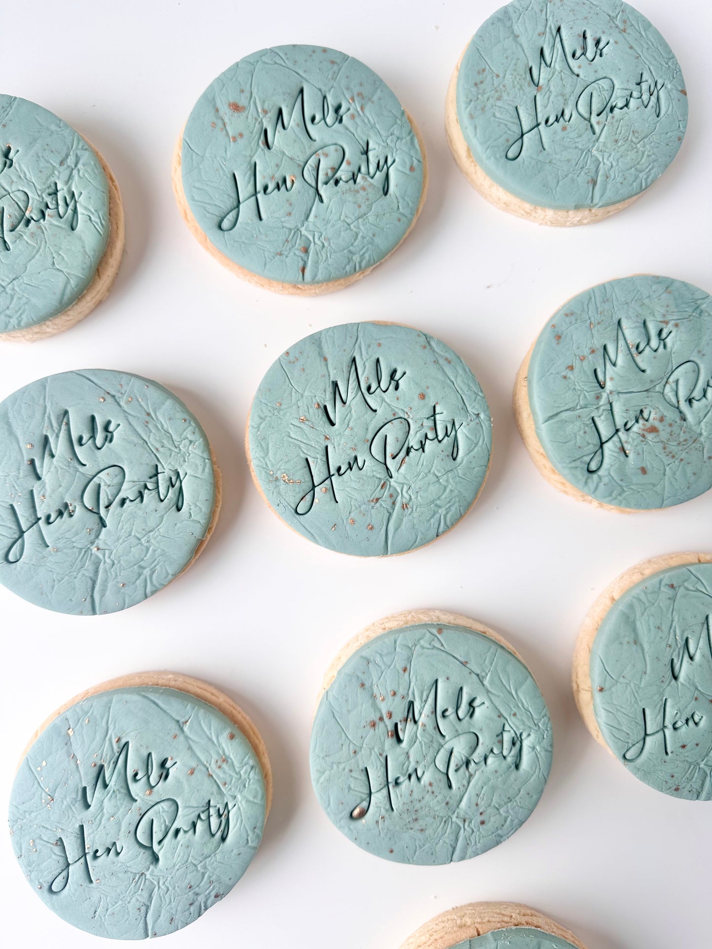 Personalised shortbread biscuits