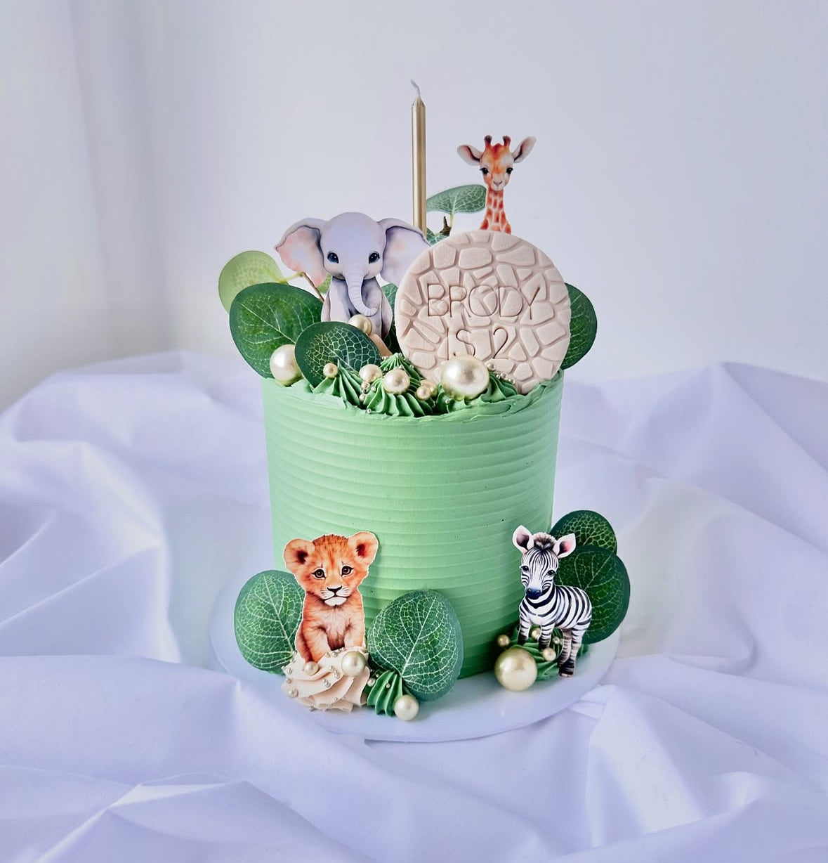 Safari themed didi cake