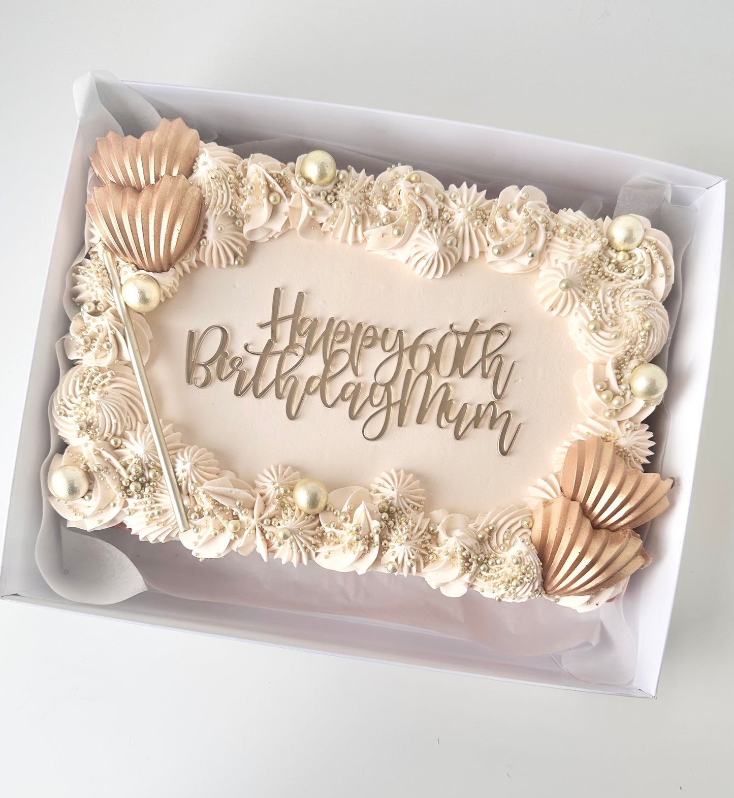 Rectangle Sheet Cake