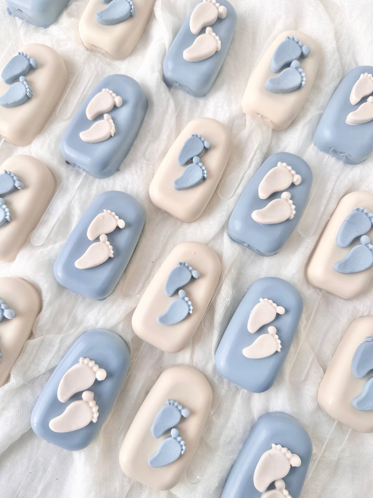 Baby feet cakesicles