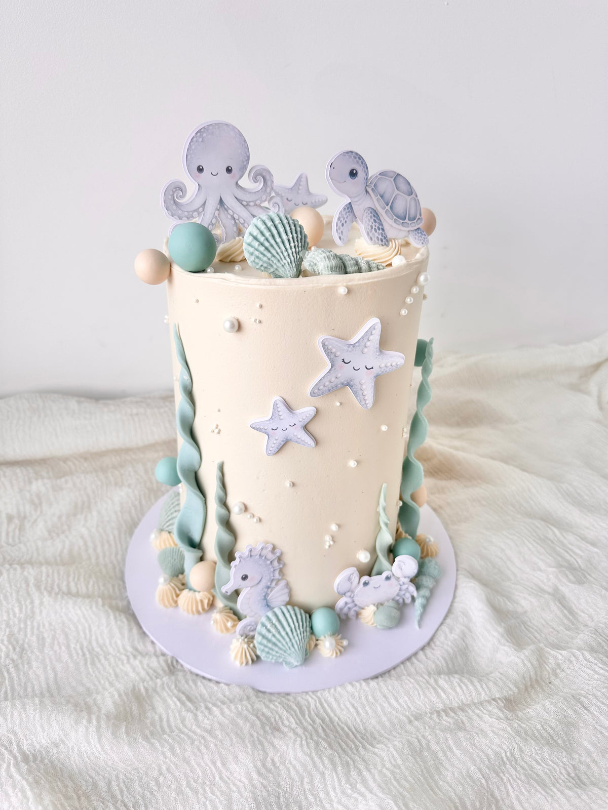 Under The Sea themed cake