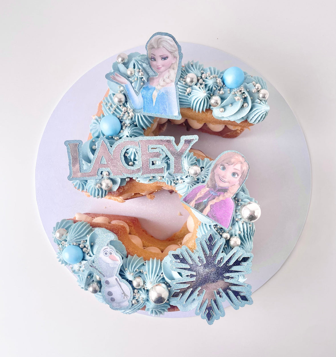 Number 5 Cake