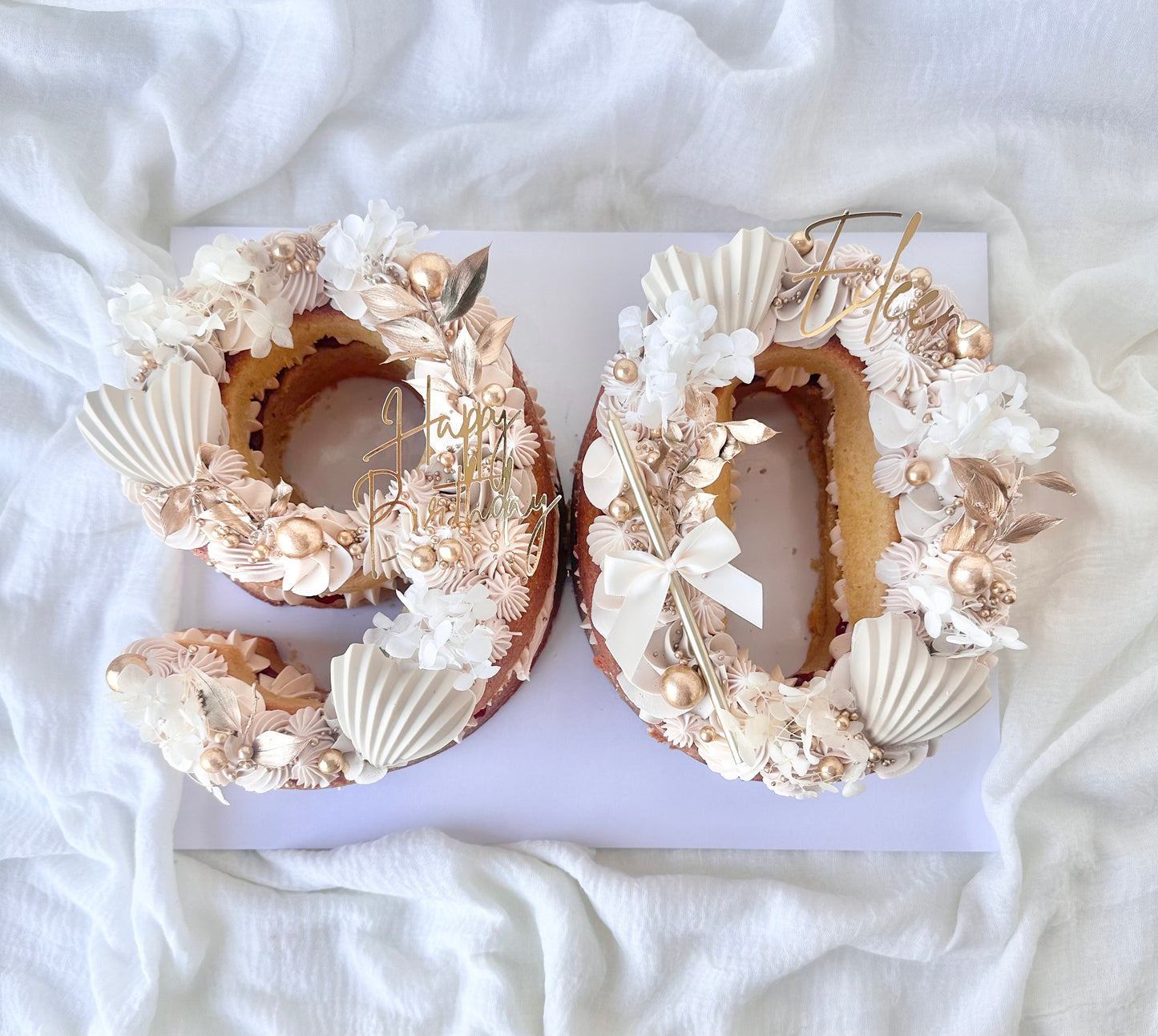 Double number cake