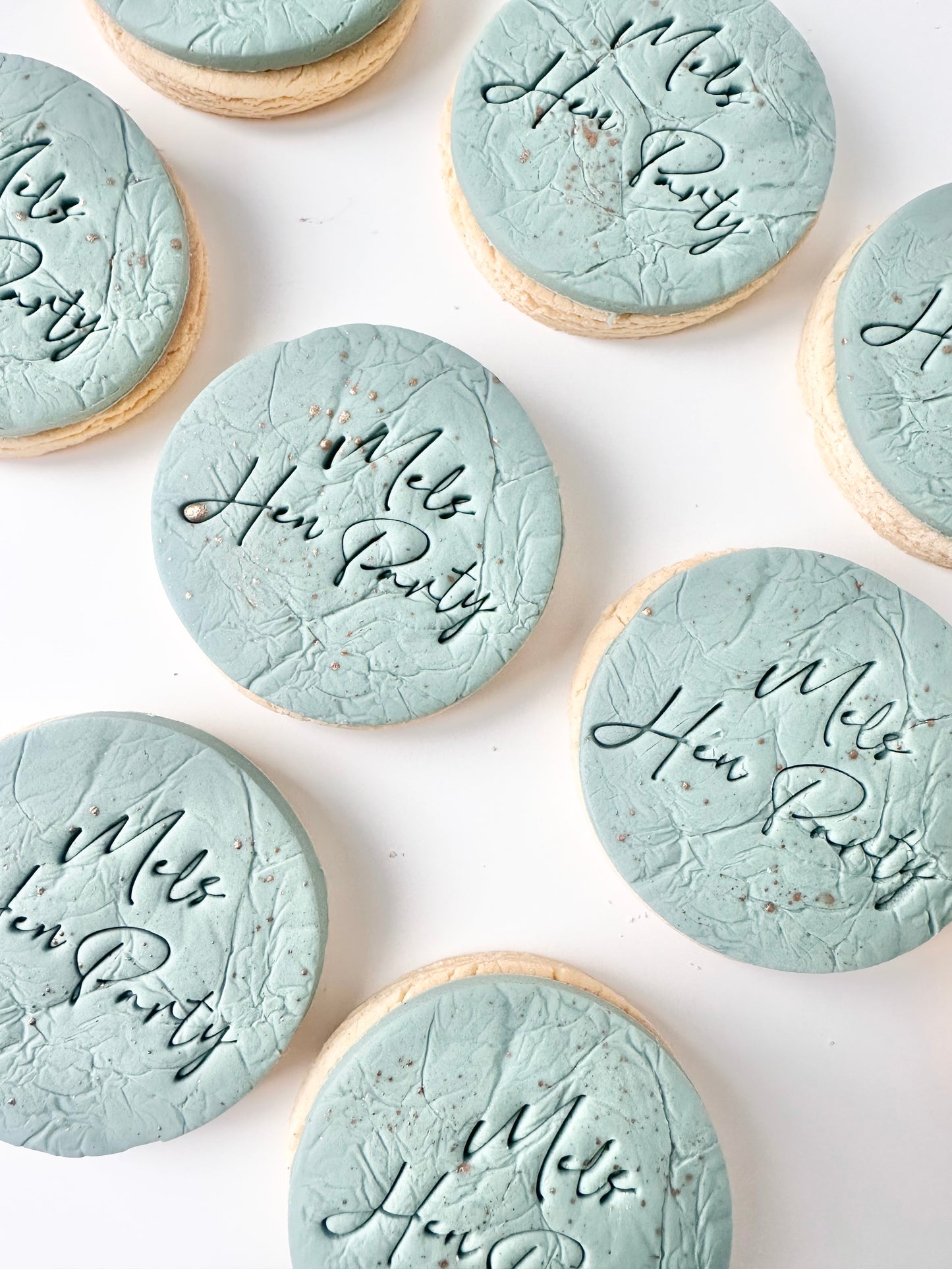 Personalised shortbread biscuits