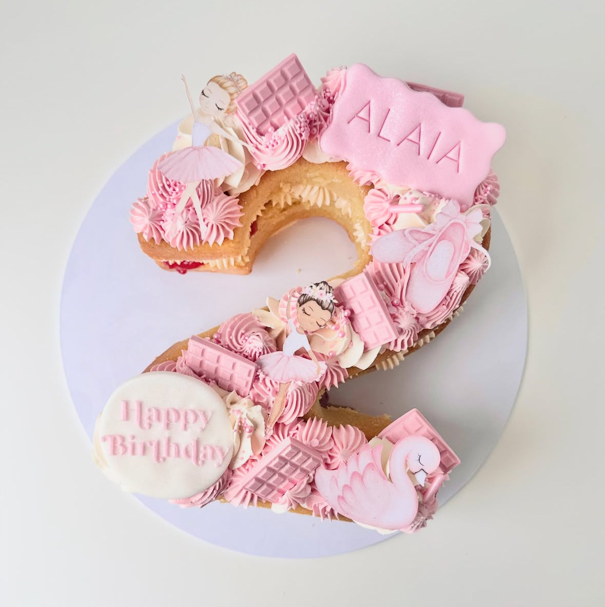 Number 2 cake