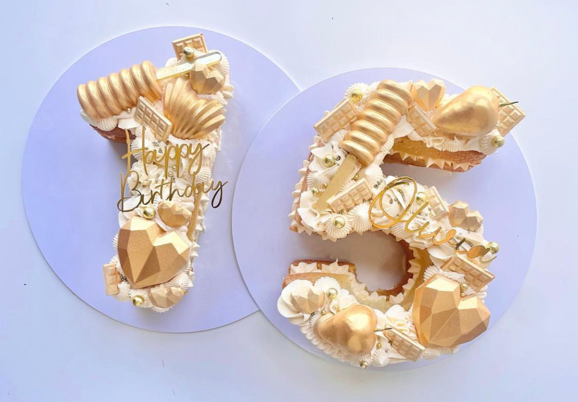 Double number cake