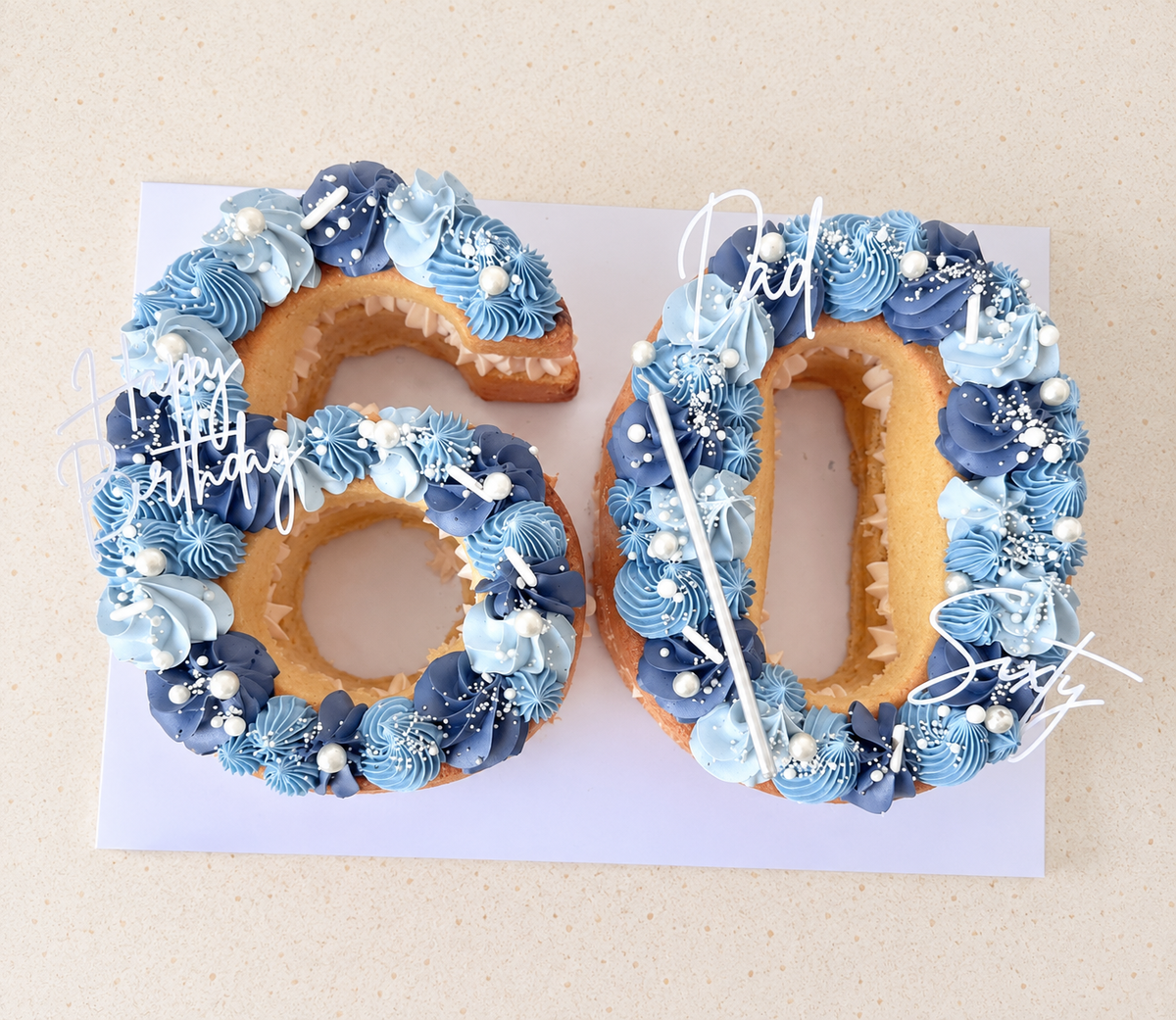 Double number cake