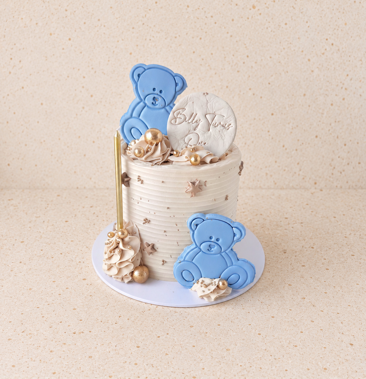 Teddy bear themed cake