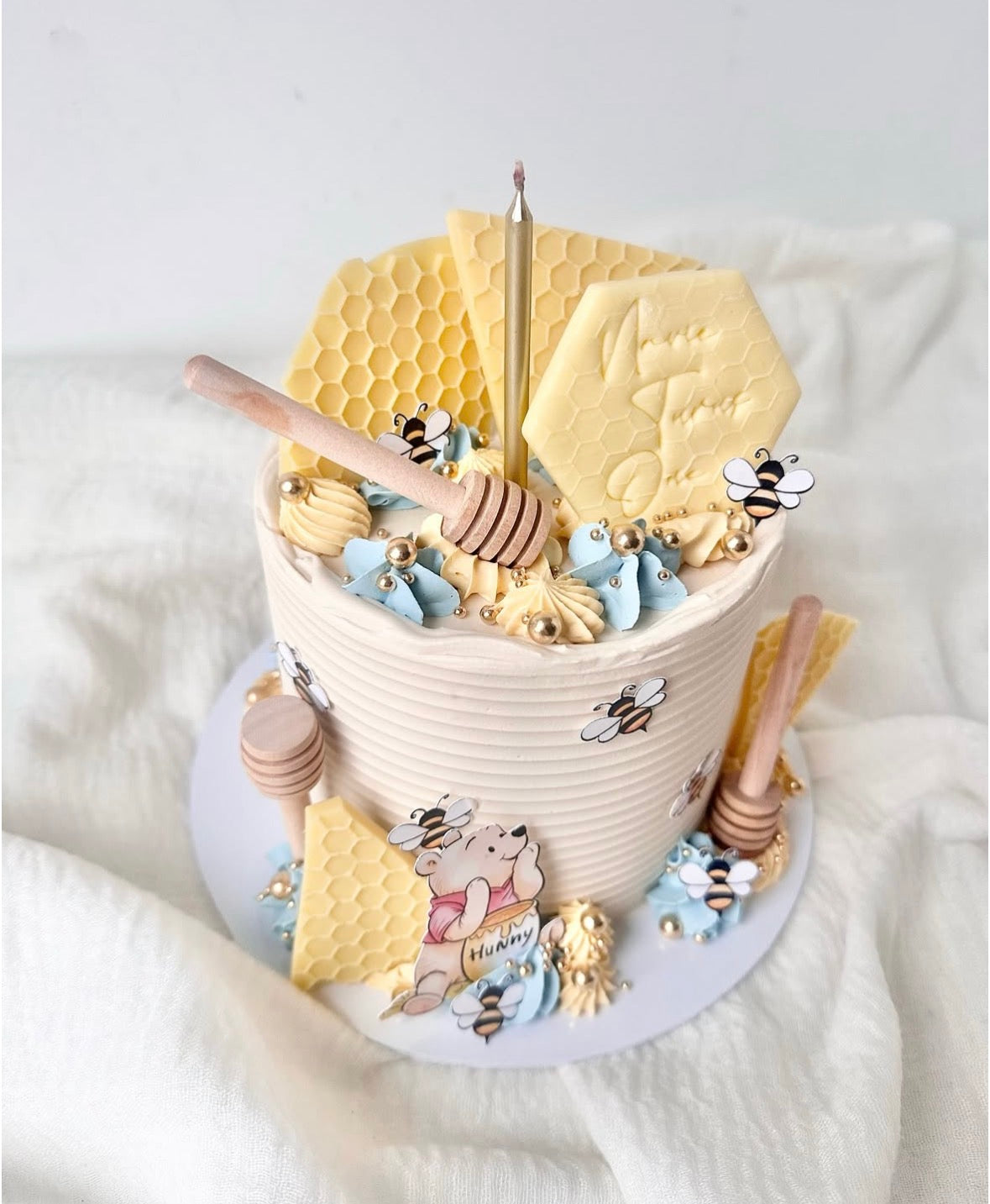 Winnie the Pooh themed cake