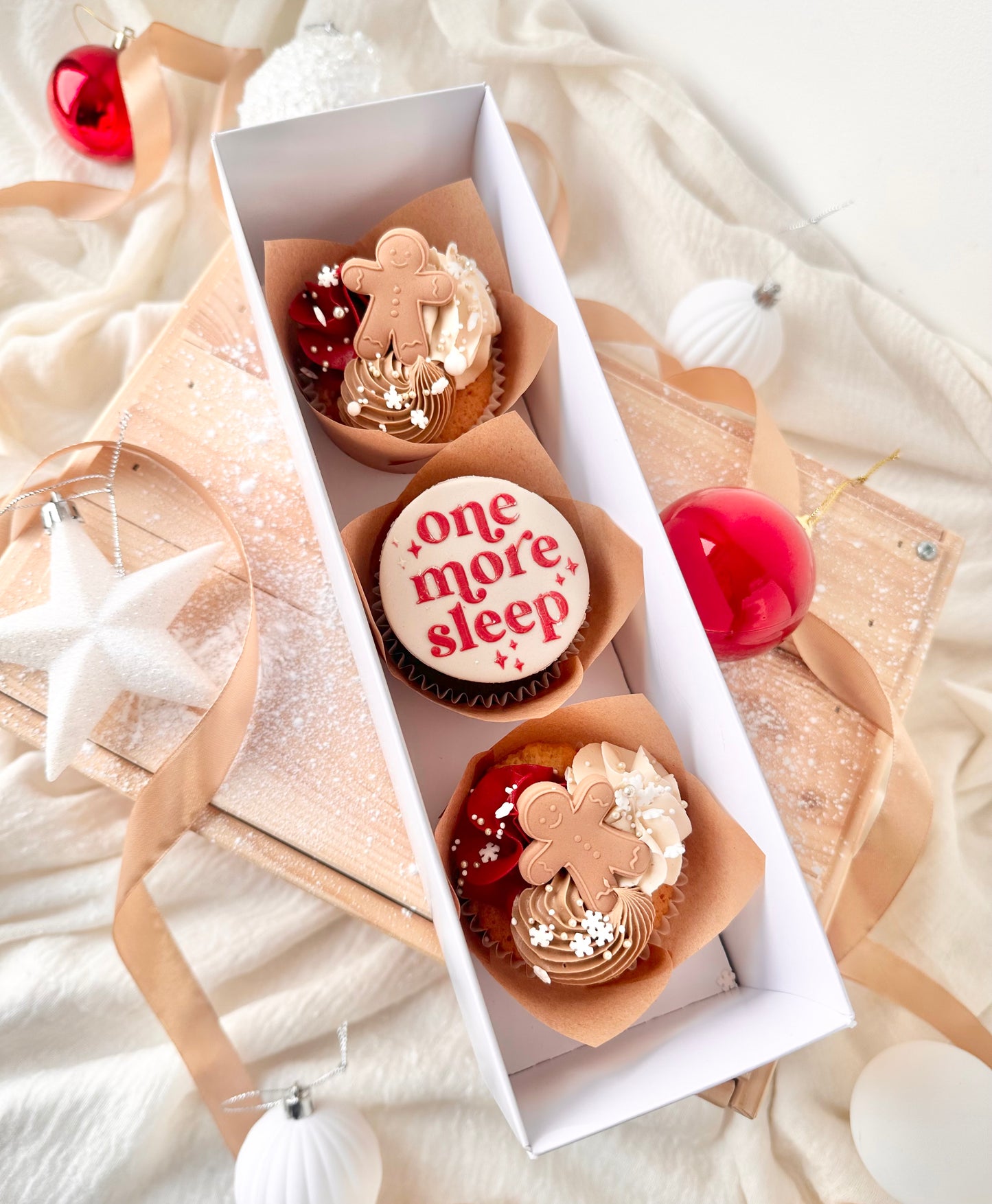 One more sleep cupcakes