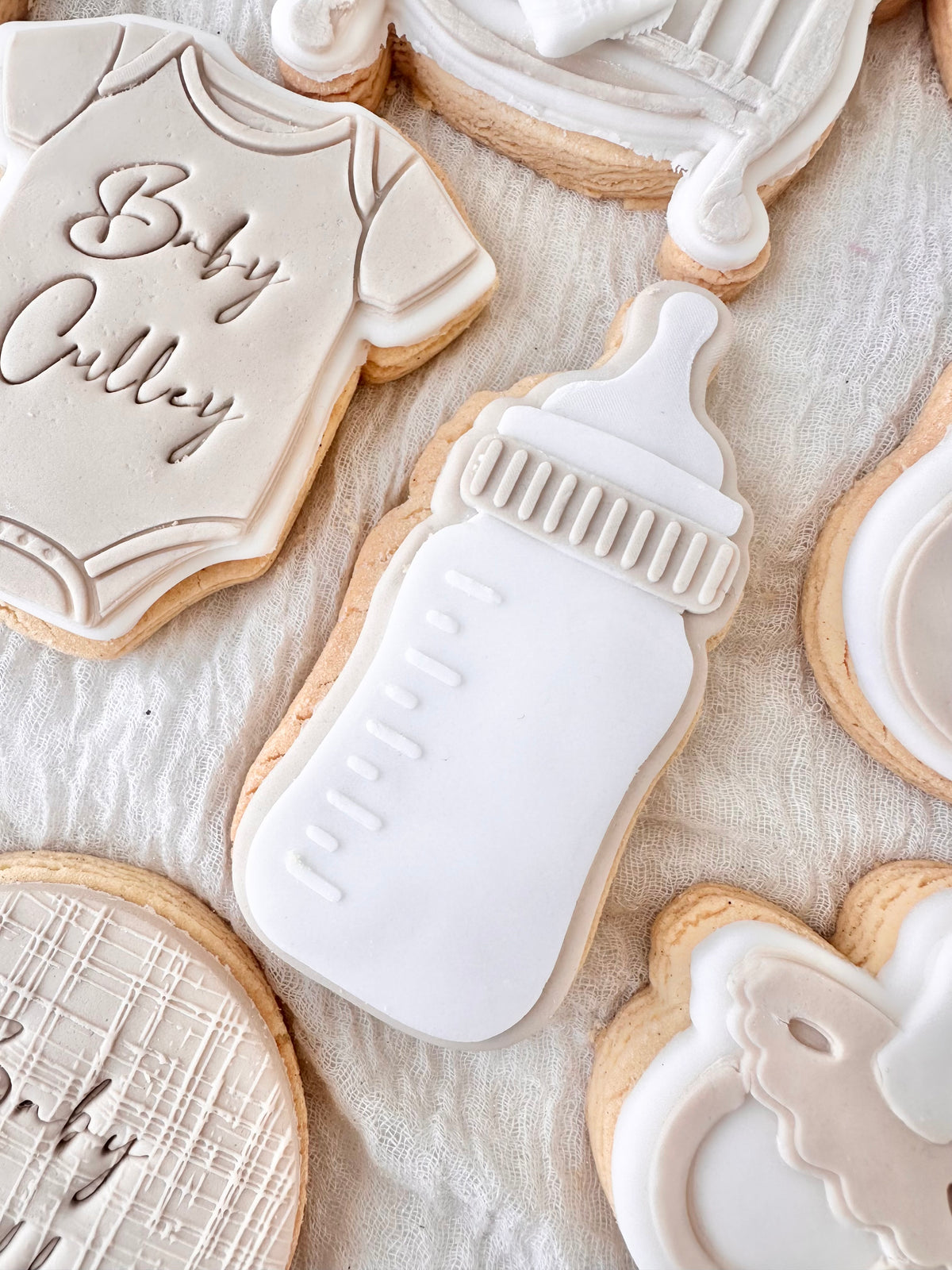 Baby Themed Shortbread Biscuits