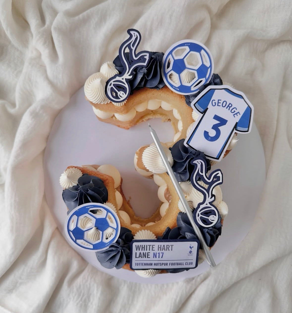 Number 3 cake