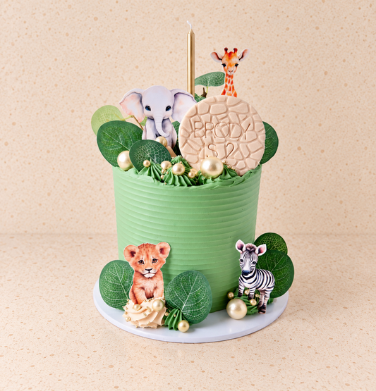 Safari themed cake
