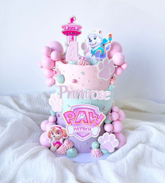 Paw patrol Skye / Everest Cake