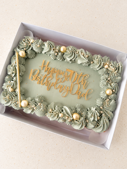 Rectangle Sheet Cake