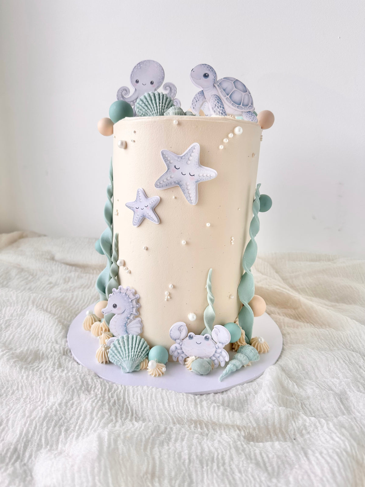 Under The Sea themed cake