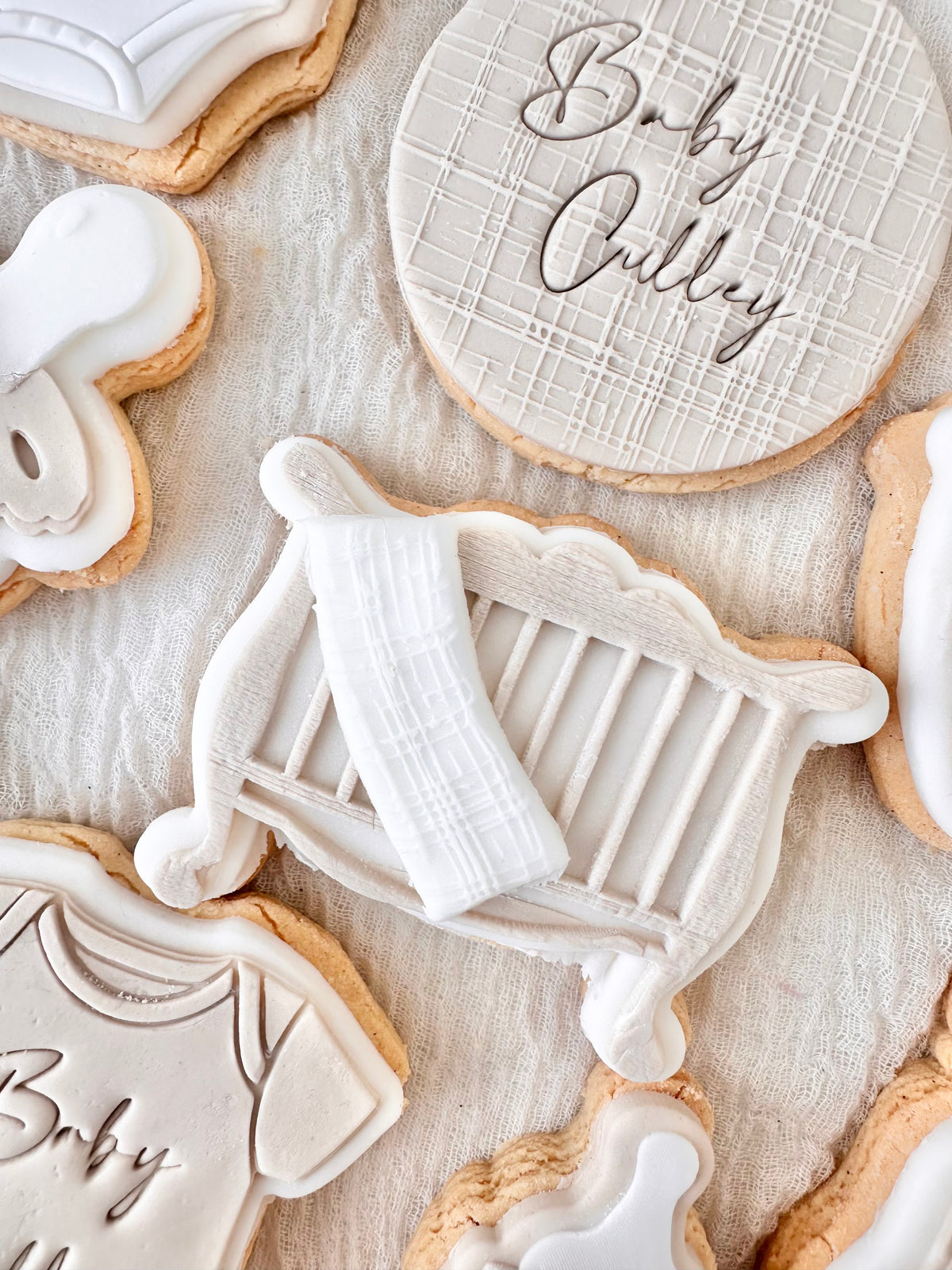 Baby Themed Shortbread Biscuits