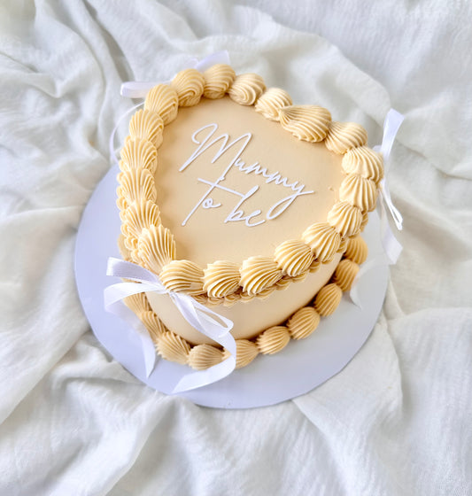 Mini heart cake