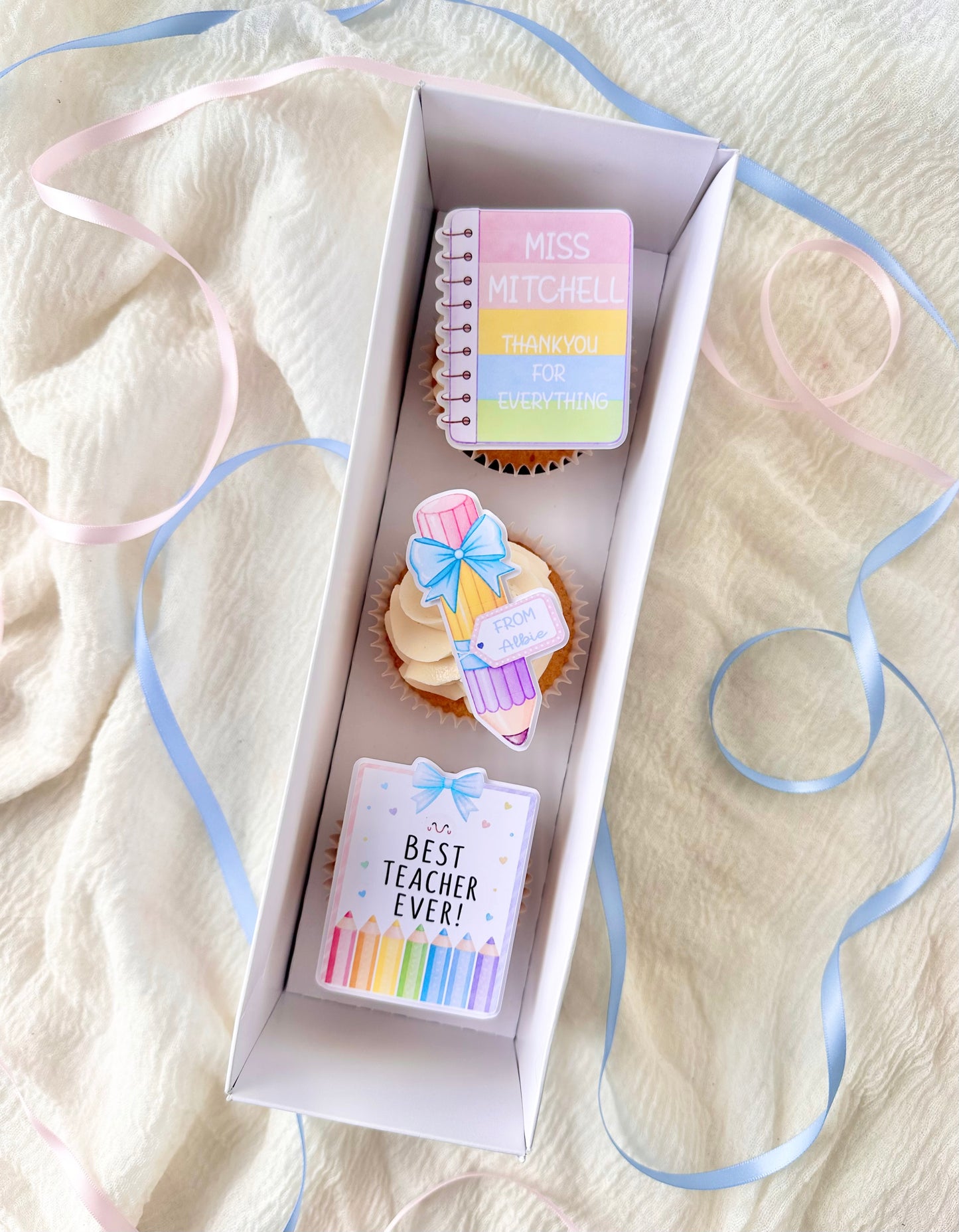 Teacher cupcakes