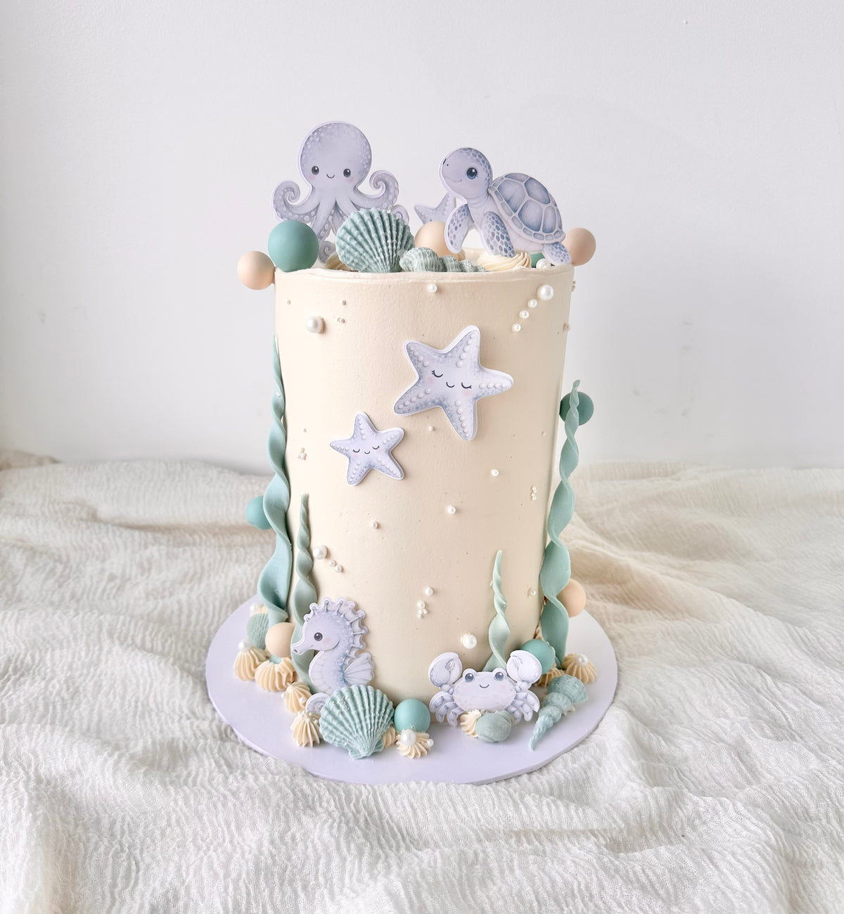 Under The Sea themed cake
