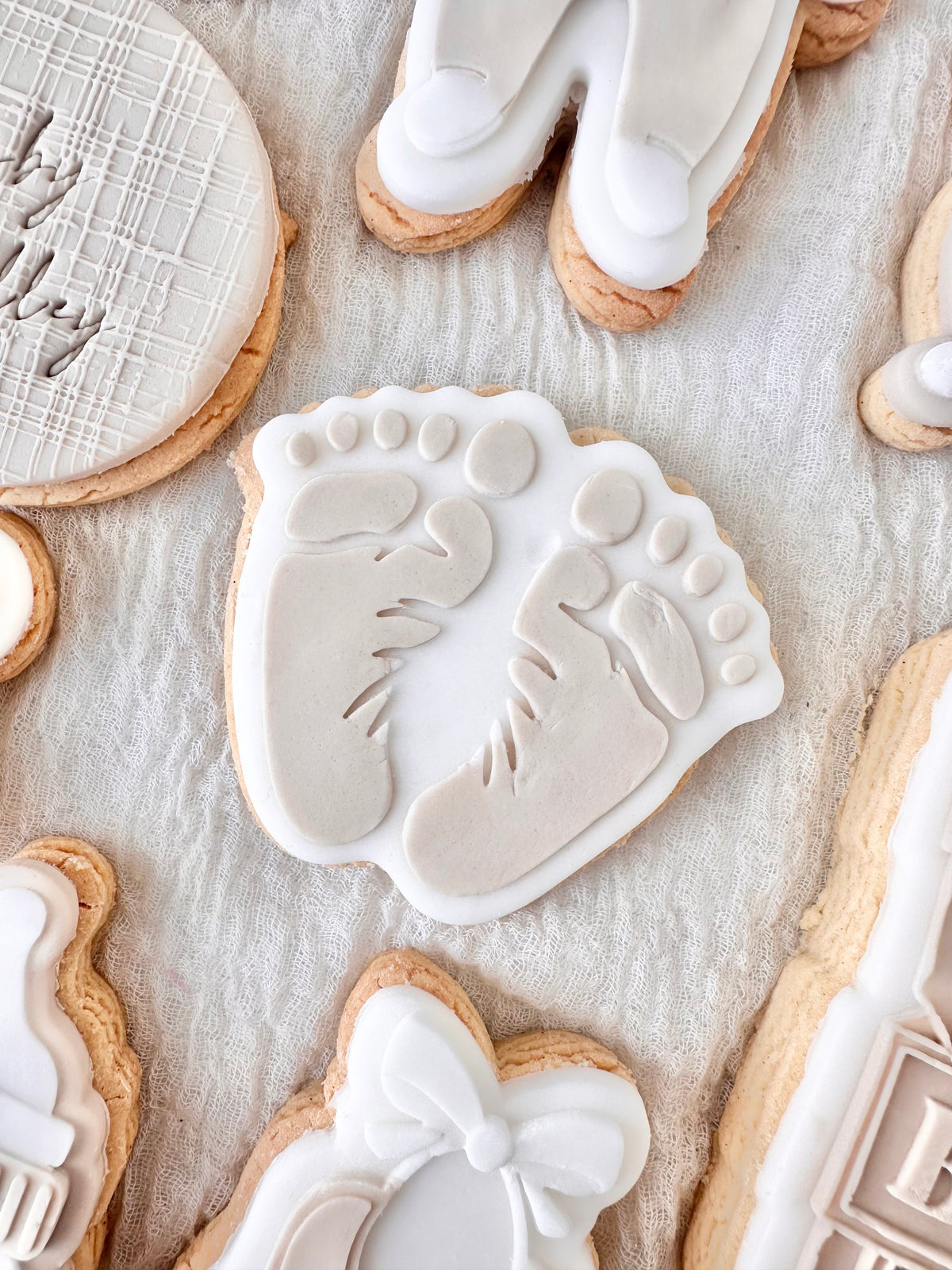 Baby Themed Shortbread Biscuits