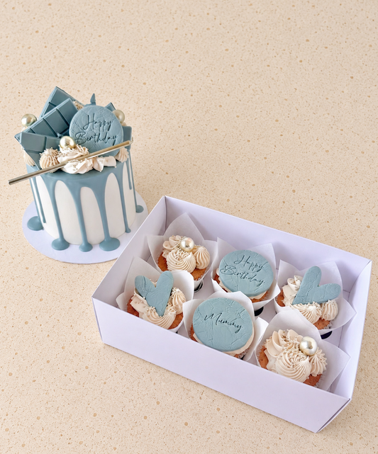 Baby drip cake & Cupcakes