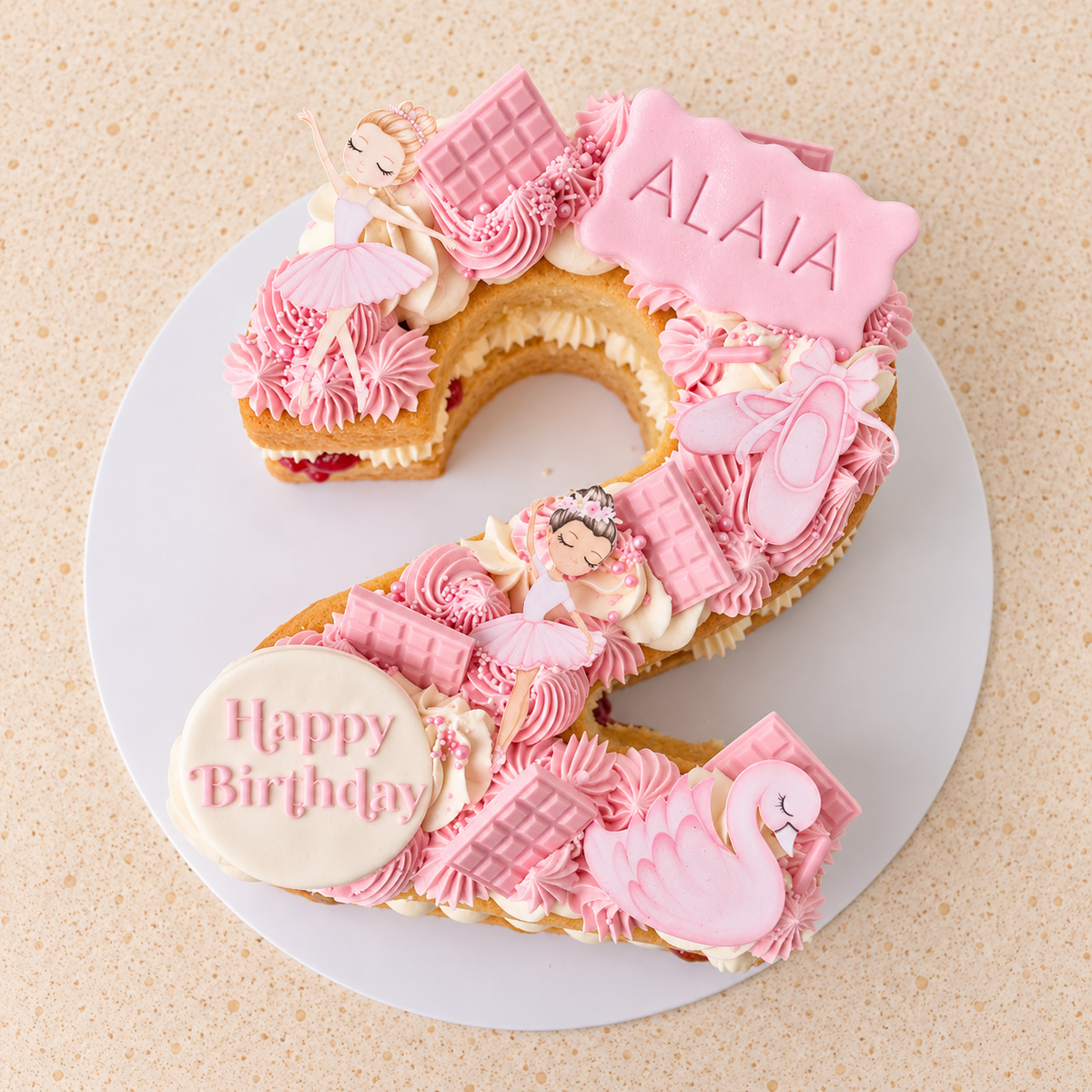 Number 2 cake