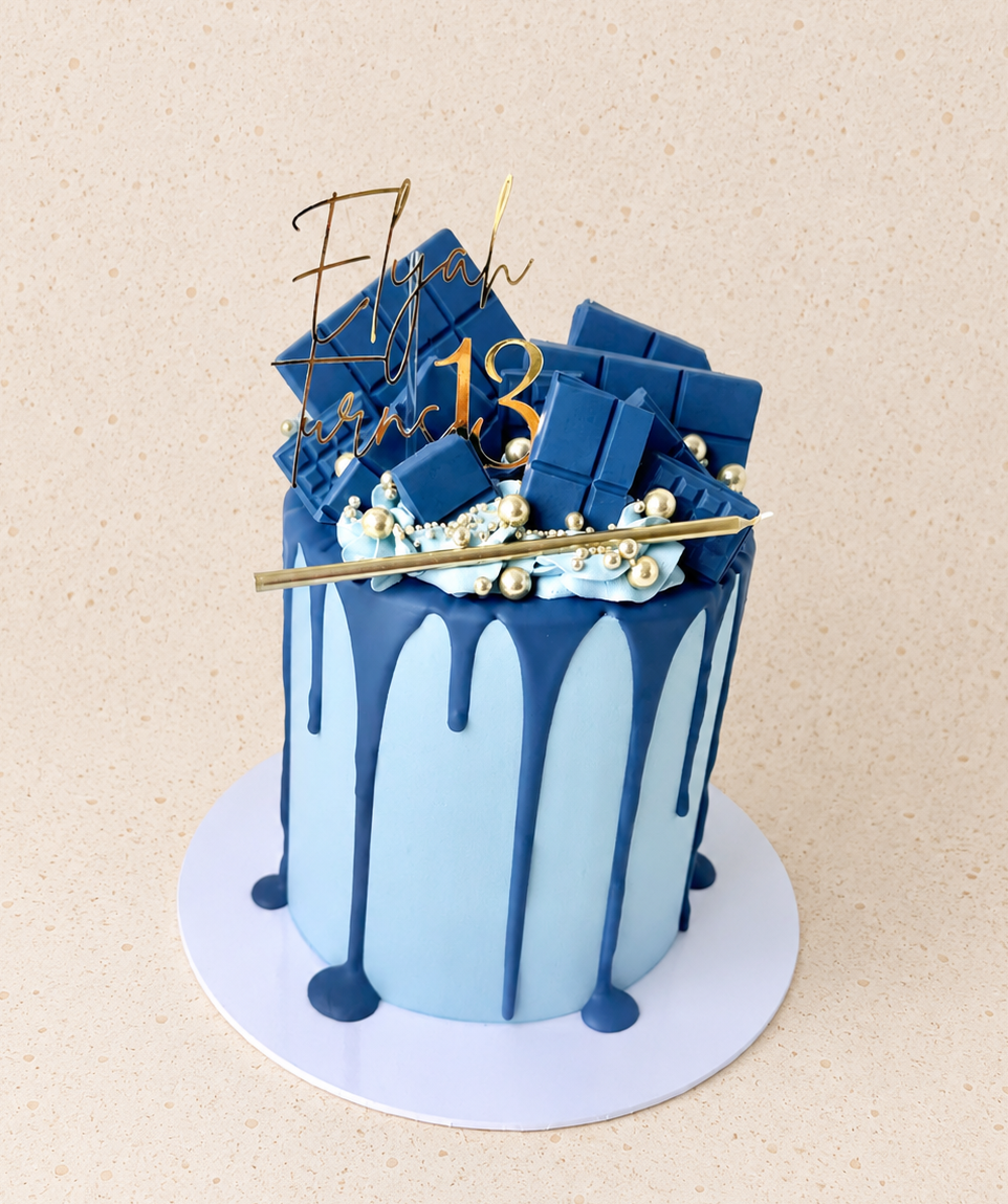 Chocolate drip cake