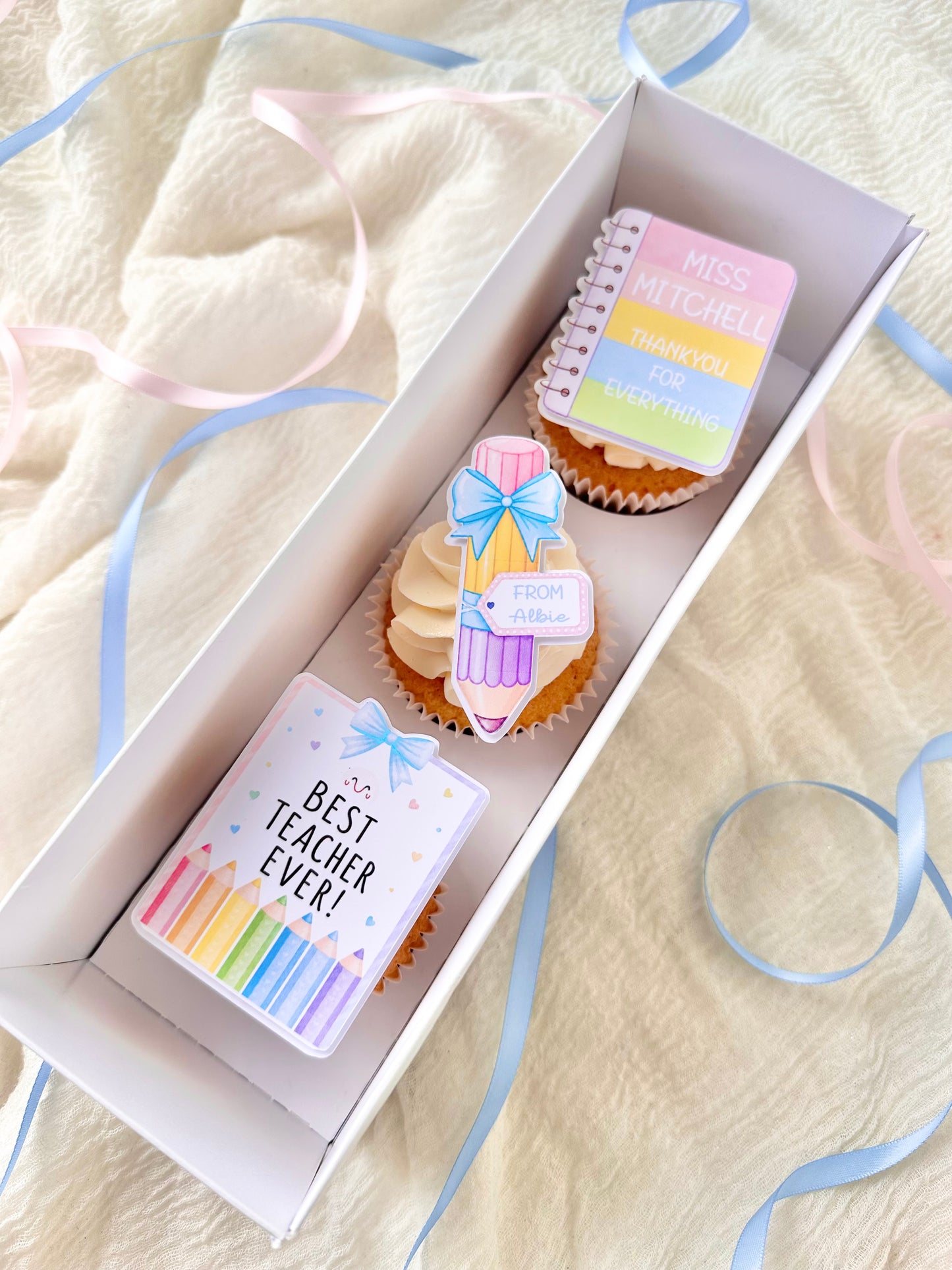 Teacher cupcakes