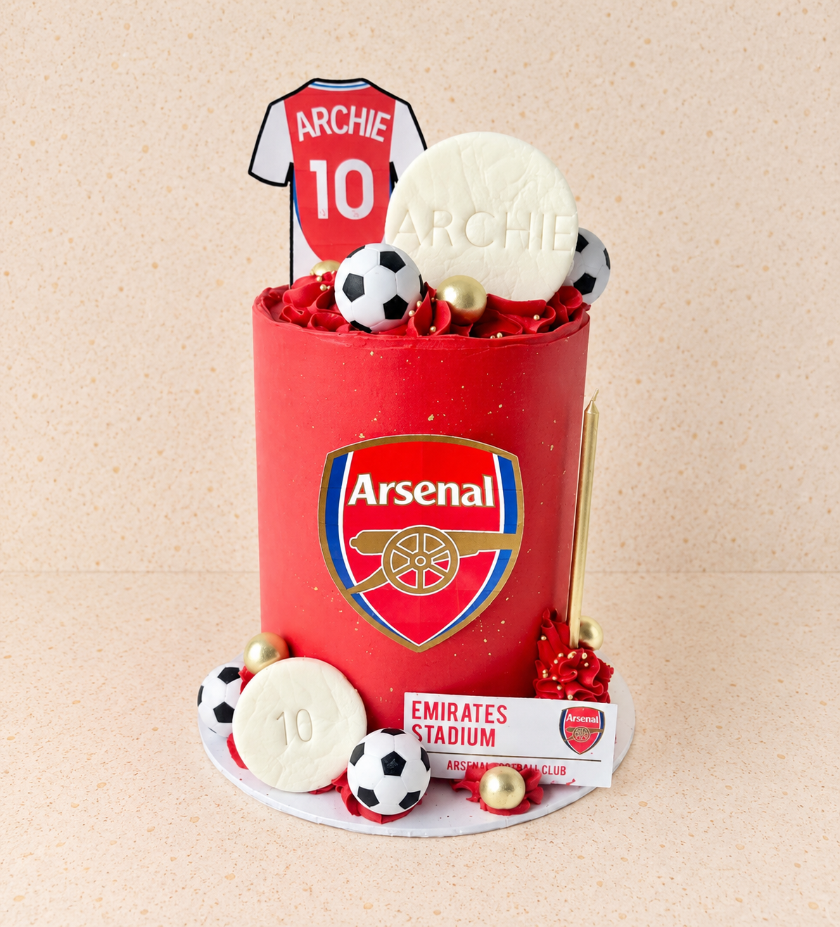 Football team cake