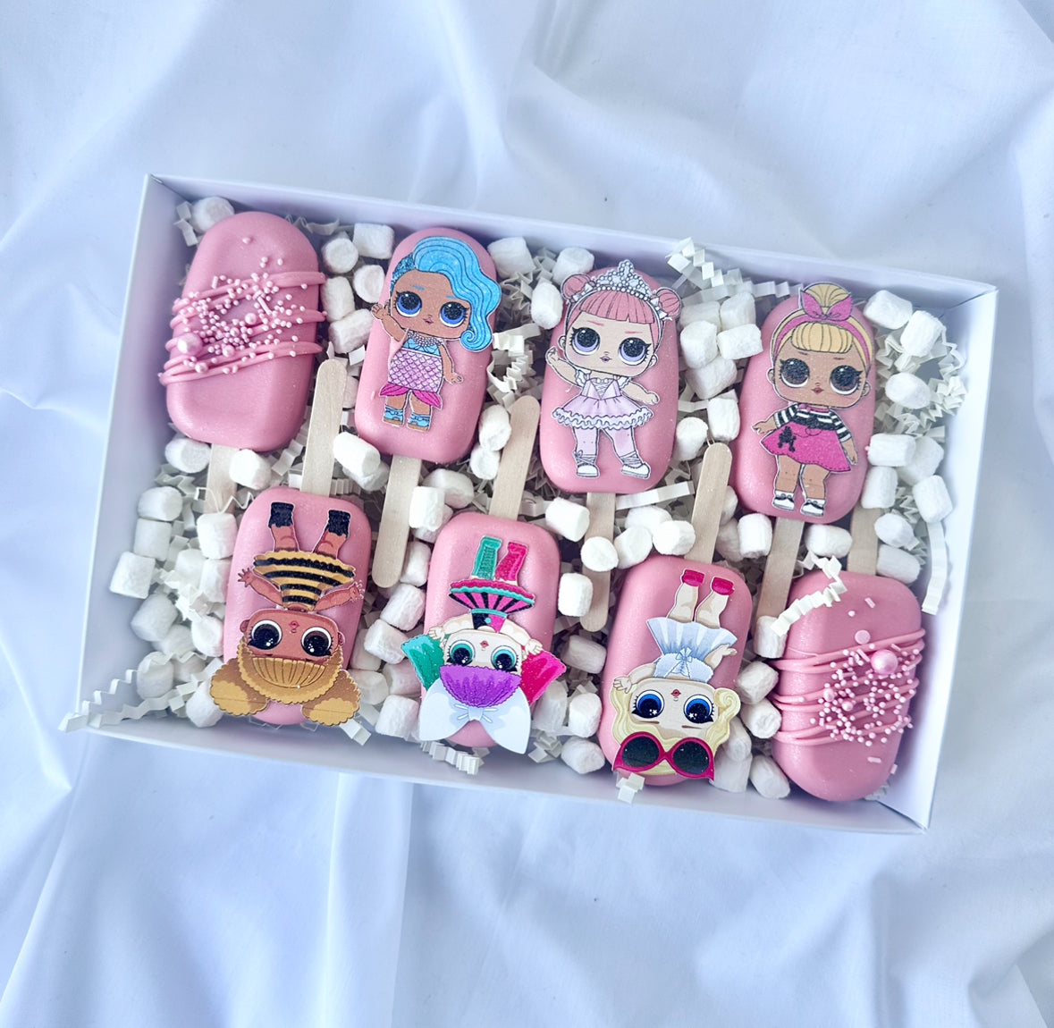Themed cakesicle box