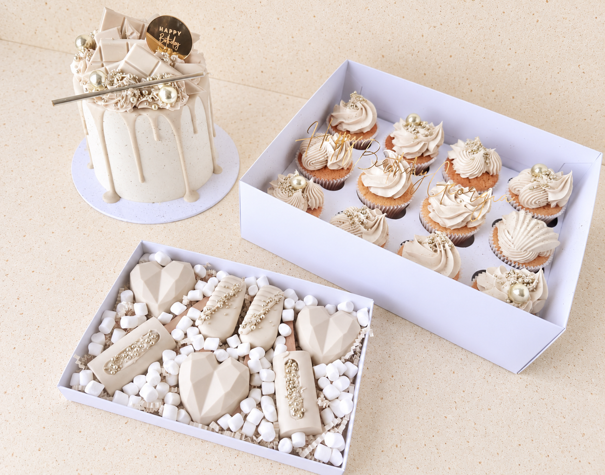 Baby drip cake, Cupcakes & Cakesicle set