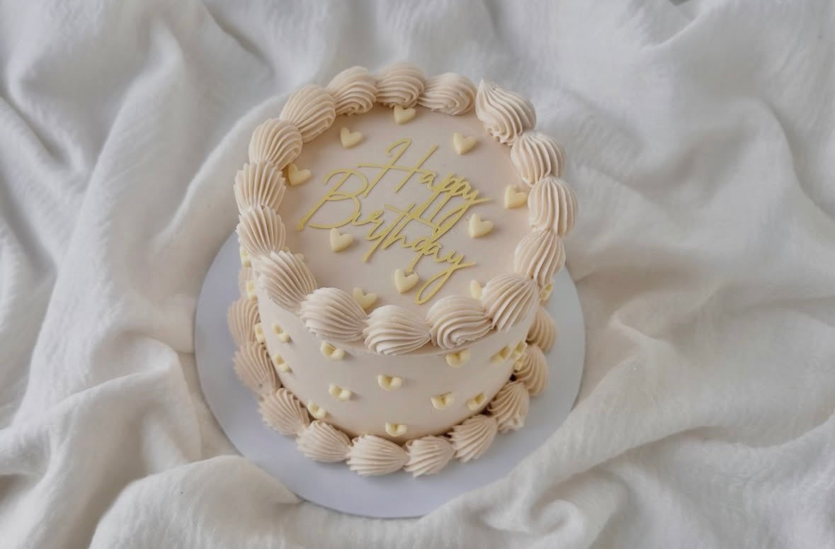 Cake of hearts