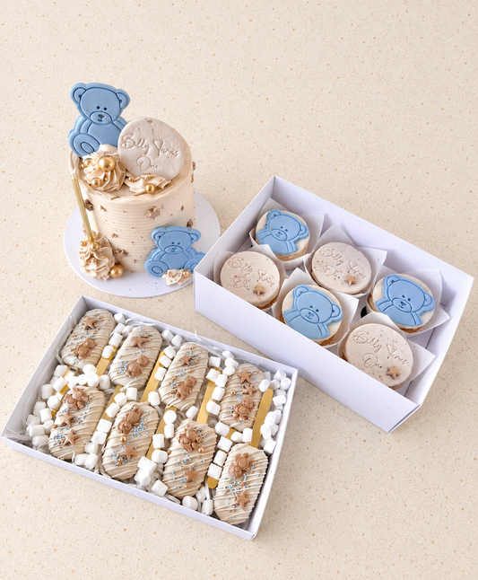 Mini Cake, Cupcakes & Cakesicle set ( choose your own theme)