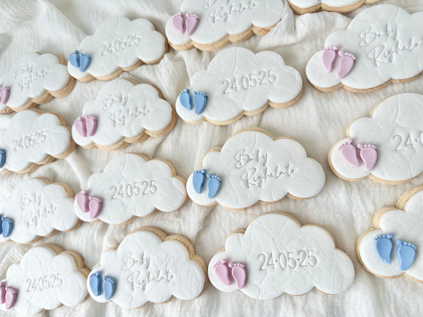 Cloud shortbread biscuits