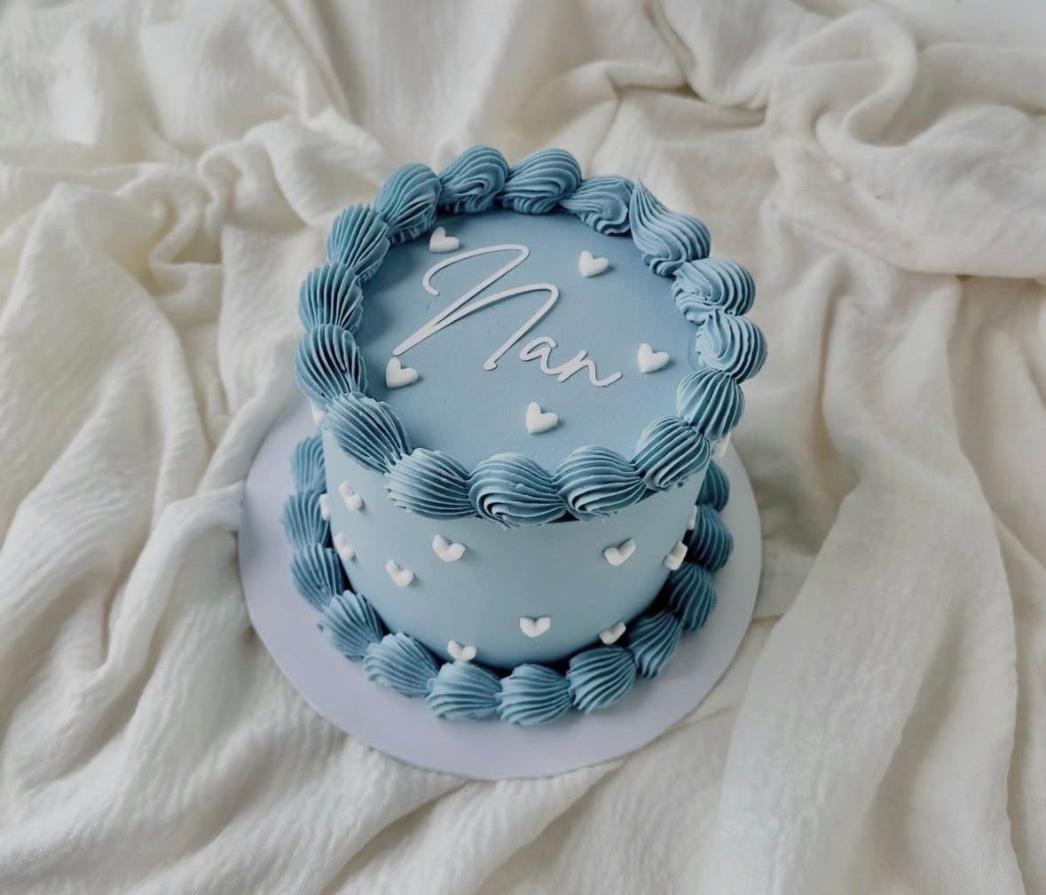 Cake of hearts