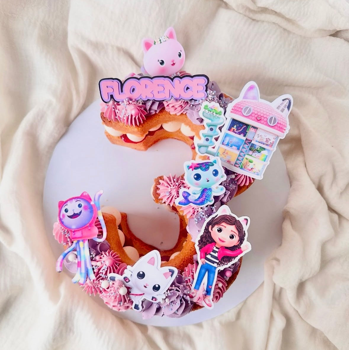 Number 3 cake