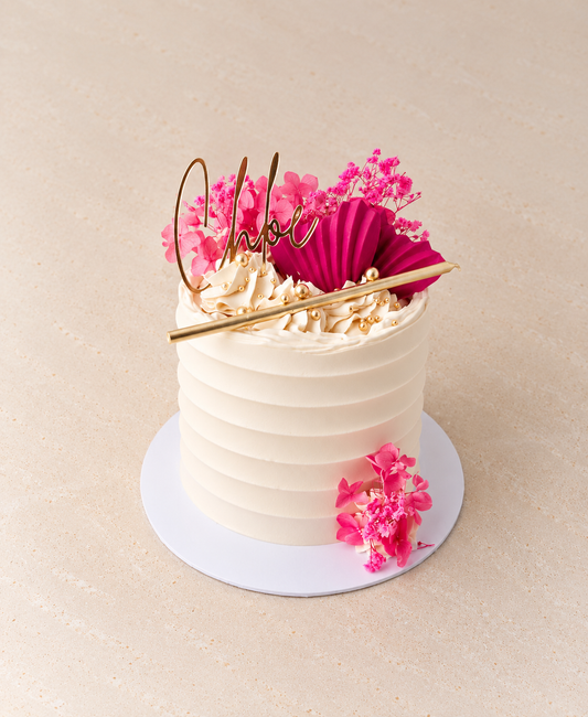 Baby floral cake