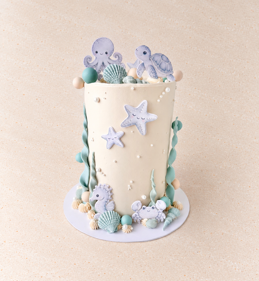 Under The Sea themed cake