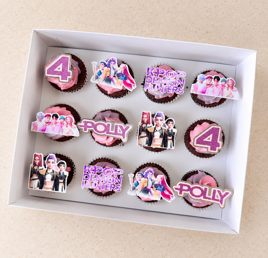 K-POP themed Cupcakes